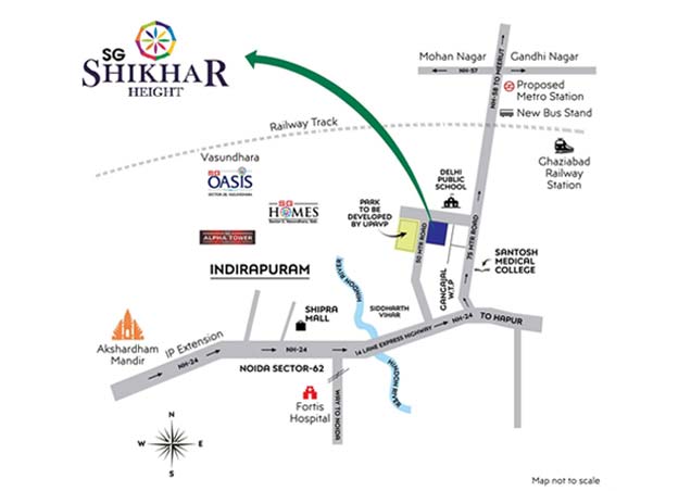 shikhar height location